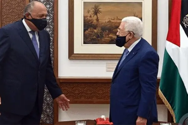 وزیر خارجه مصر با «محمود عباس» در رام الله دیدار کرد