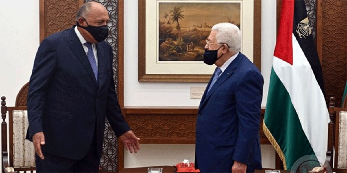 وزیر خارجه مصر با «محمود عباس» در رام الله دیدار کرد