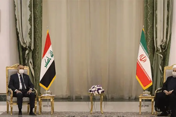 الکاظمی با روحانی دیدار کرد