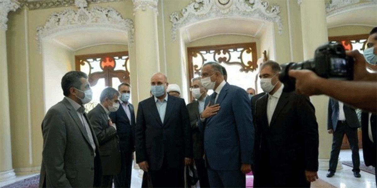 نخست وزیر عراق به دیدار قالیباف رفت