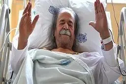 عکس: سنگ مزار زنده‌یاد محمدعلی کشاورز نصب شد