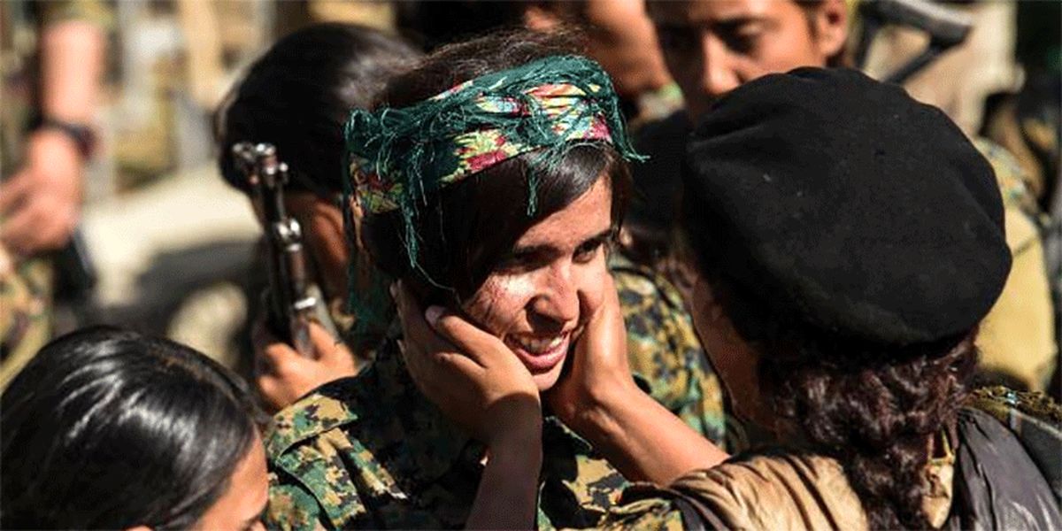 عناصر کُرد سوریه از میان دختربچه‌ها سرباز جذب می‌کنند