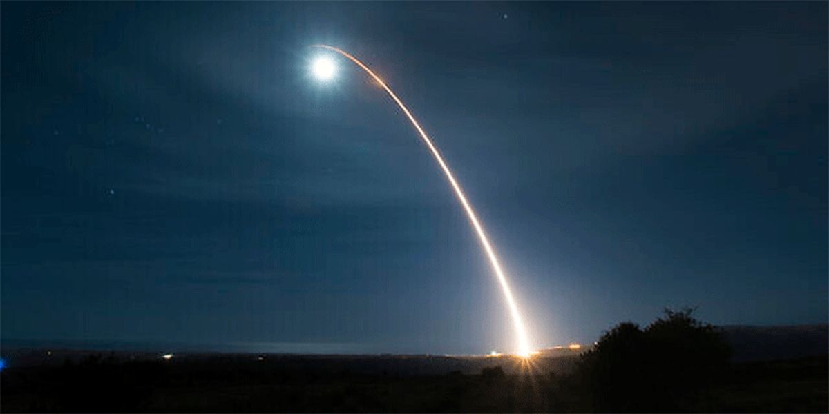آمریکا یک موشک قاره‌پیما آزمایش کرد