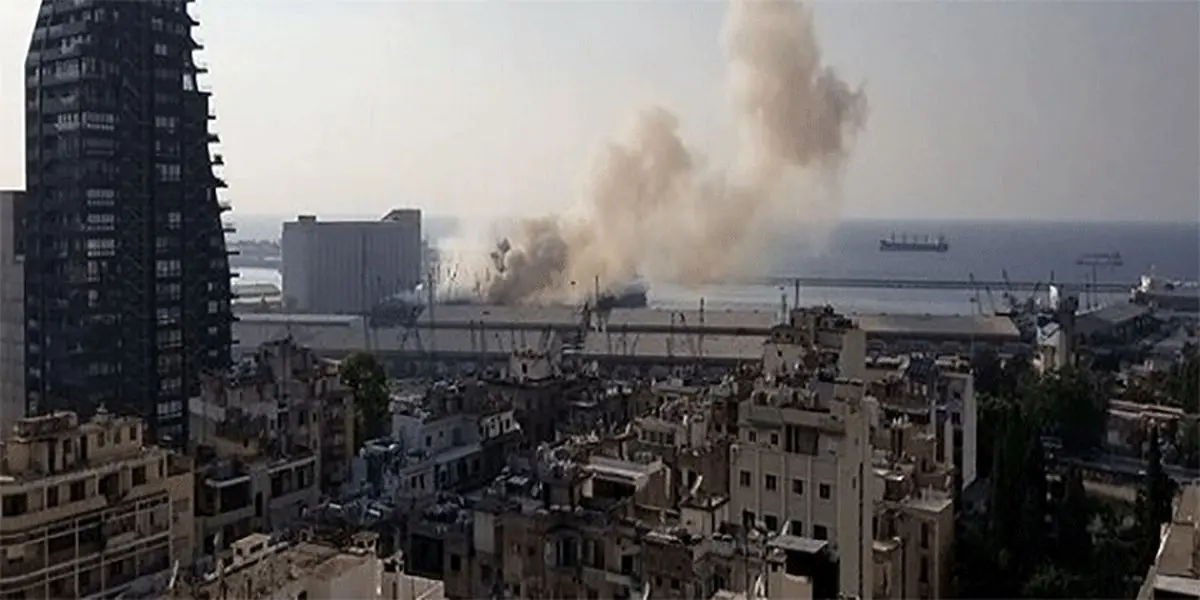 ۸۰ درصد بندر بیروت نابود شده است