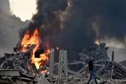 شادمانی یک رهبر اسرائیلی از انفجار بیروت!