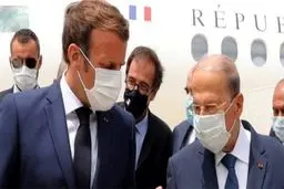 مکرون در بیروت از طرح ابتکاری سیاسی برای لبنان خبر داد