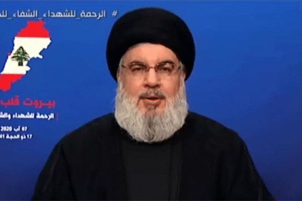 سید حسن نصرالله: انفجار بیروت به هیچ وجه به حزب‌الله ارتباطی ندارد