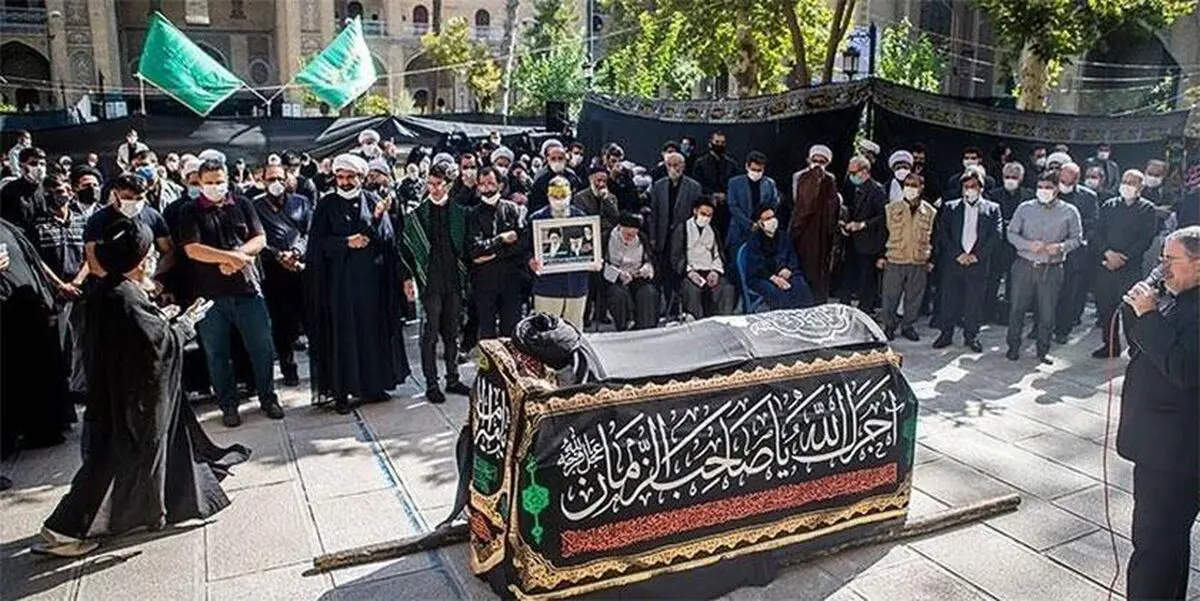 تصاویر: تشییع پیکر آیت الله سید عبدالجواد علم الهدی