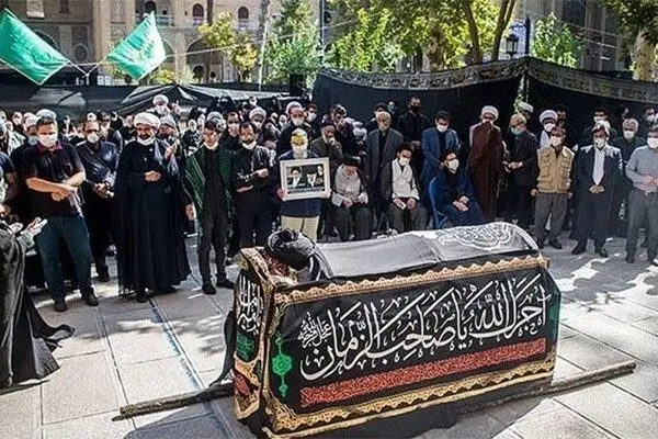 تصاویر: تشییع پیکر آیت الله سید عبدالجواد علم الهدی