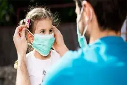 کودکان زیر ۵ سال ماسک نزنند