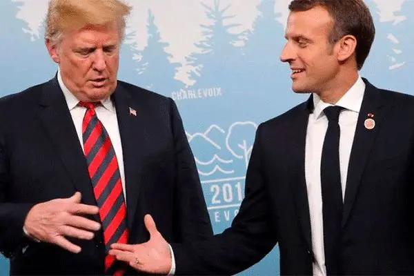ماکرون خطاب به ترامپ: تحریم‌ها علیه حزب‌الله «بی نتیجه» است