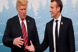 ماکرون خطاب به ترامپ: تحریم‌ها علیه حزب‌الله «بی نتیجه» است