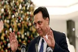 دیاب: استعفای دولت لبنان را اعلام می‌کنم