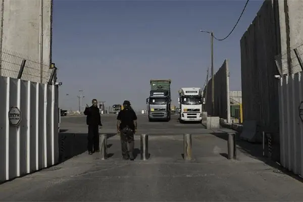 تنها گذرگاه تجاری نوار غزه بسته شد