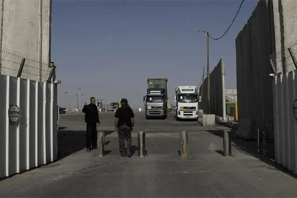 تنها گذرگاه تجاری نوار غزه بسته شد