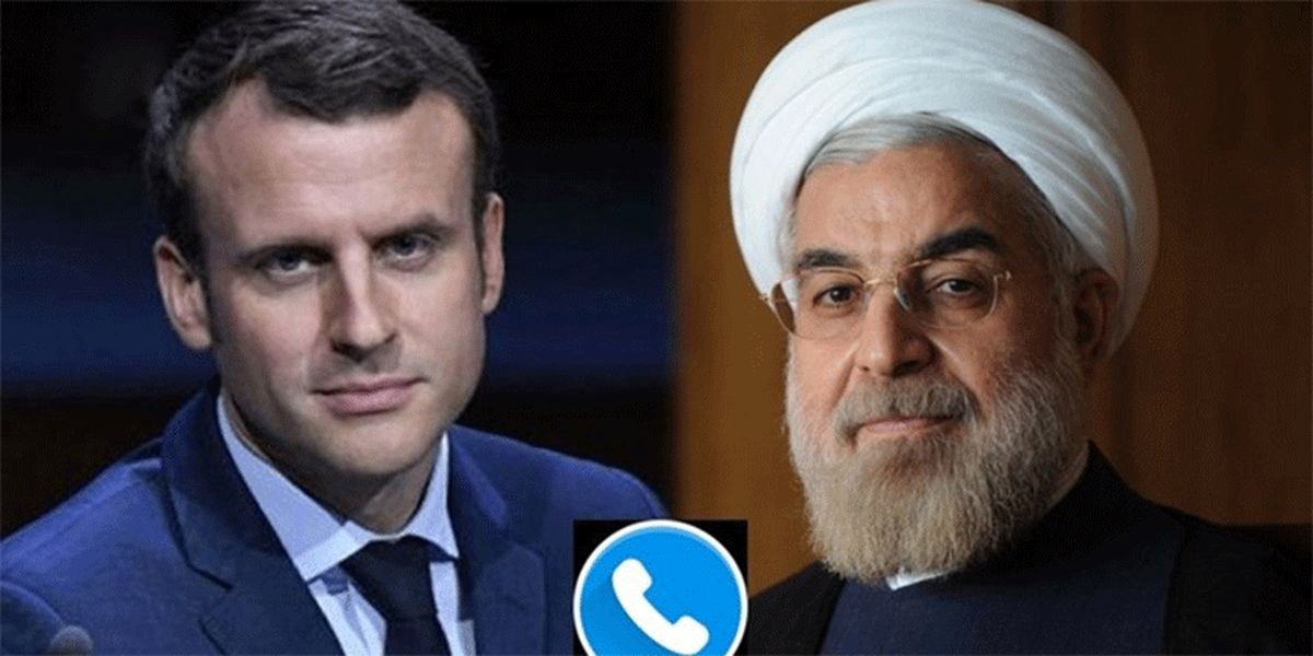 روحانی و مکرون درباره لبنان، برجام و اینستکس گفت‌وگو کردند
