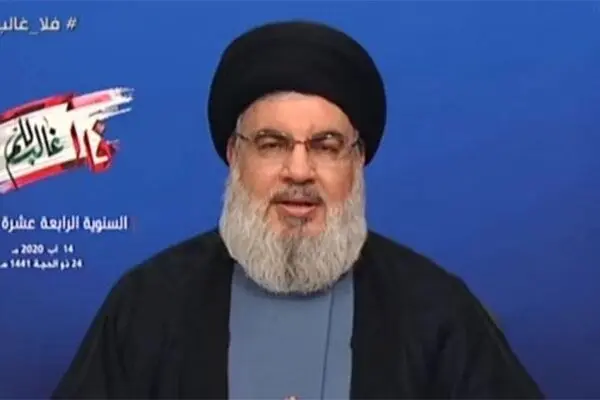 سید حسن نصرالله: توافق امارات و اسرائیل؛ برخی نوکر آمریکا هستند