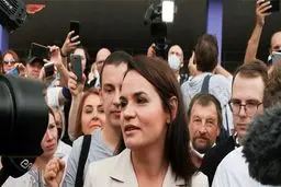 نامزد فراری بلاروس: آماده‌ام، رهبر ملی باشم