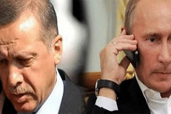 رایزنی پوتین و اردوغان در مورد بحران‌های موجود