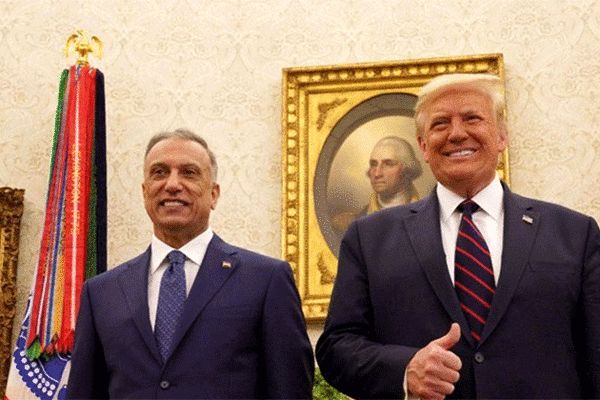 الکاظمی: ترامپ وعده داد ظرف سه سال آتی از عراق خارج می‌شوند