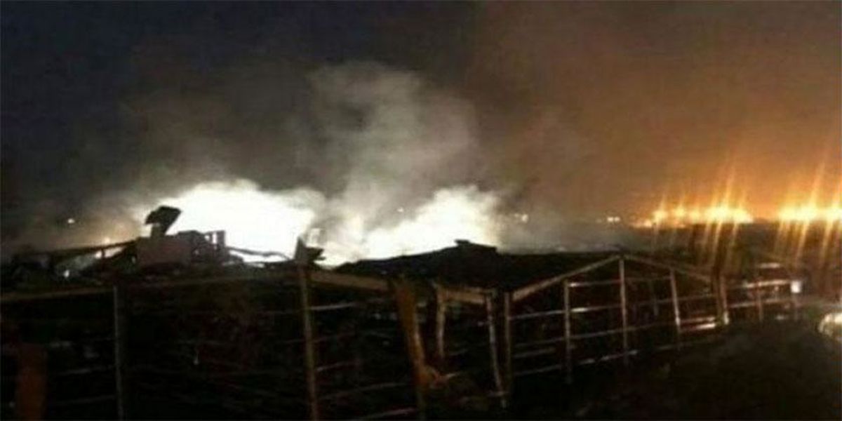 آتش‌سوزی مجدد در بندر بیروت