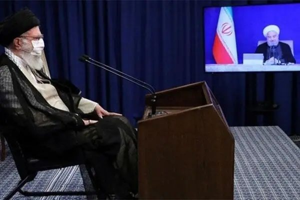 دیدار هیأت دولت با رهبر انقلاب از طریق ارتباط تصویری