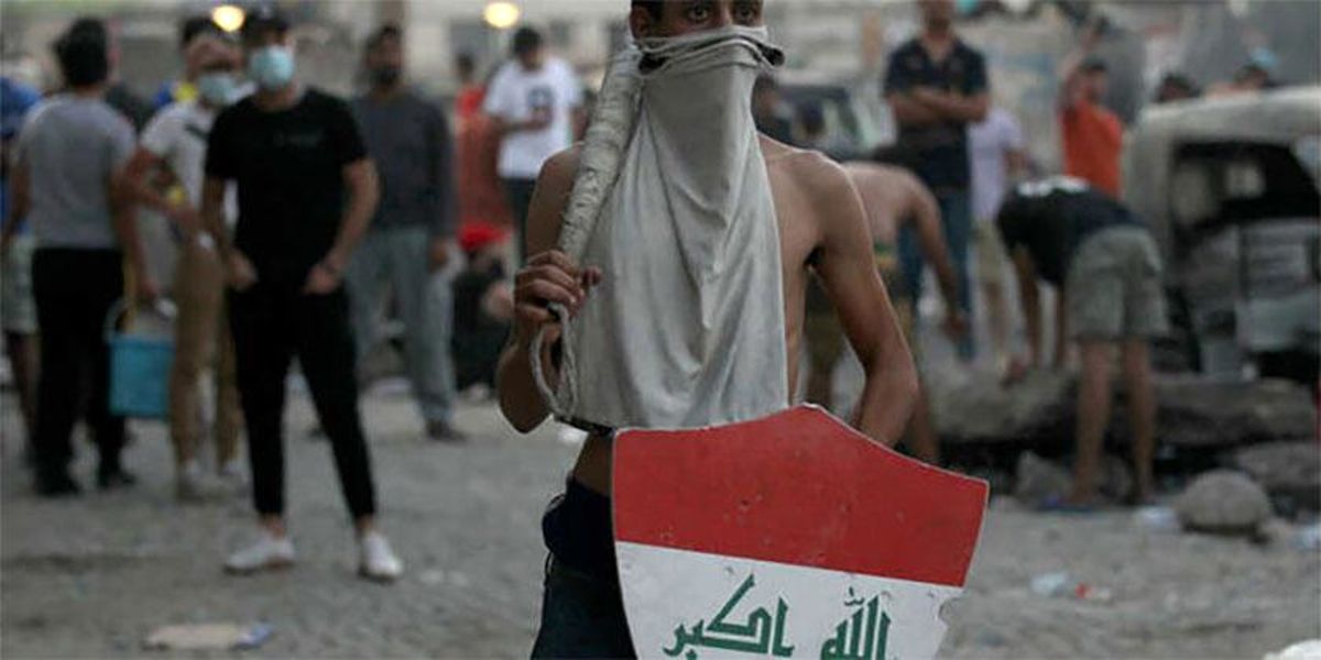 تظاهرات در عراق؛ تعهد الکاظمی برای مجازات مجرمان