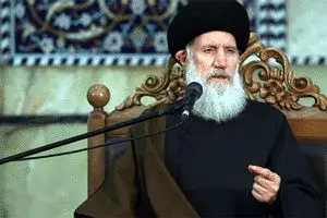 عیادت نماینده رهبر انقلاب از آیت‌الله فاطمی‌نیا