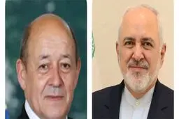 رایزنی ظریف و لودریان درباره برجام