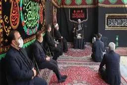 تصاویر: عزاداری متفاوت هیأت دولت در فضای باز
