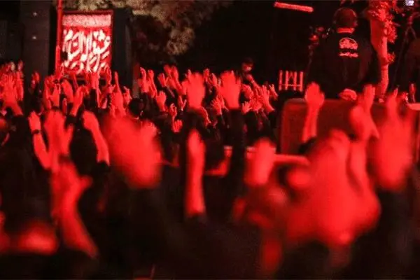 تصاویر: شب پنجم محرم؛ هیئت ریحانه النبی(س)