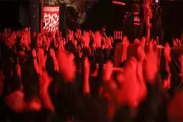تصاویر: شب پنجم محرم؛ هیئت ریحانه النبی(س)