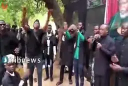 فیلم: عزاداری عشاق الحسین در نیجریه