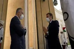 الکاظمی برای توسعه همکاری امنیتی و نظامی با فرانسه اعلام آمادگی کرد