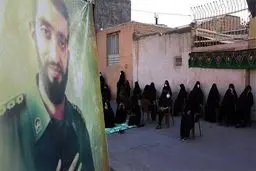 تصاویر: عزاداری در کوچه شهید حججی