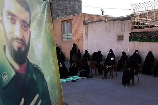 تصاویر: عزاداری در کوچه شهید حججی