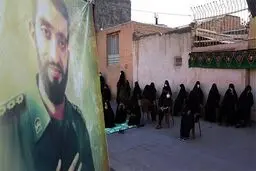 تصاویر: عزاداری در کوچه شهید حججی