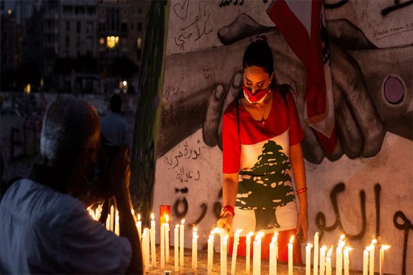 بیروت یک ماه پس از انفجار