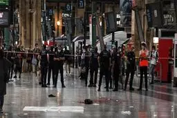 چاقوکشی در ایستگاه قطار پاریس