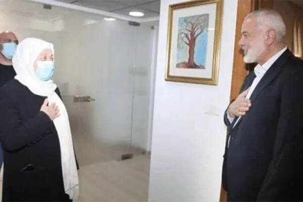 «هنیه» و نماینده جریان المستقبل با هم دیدار کردند