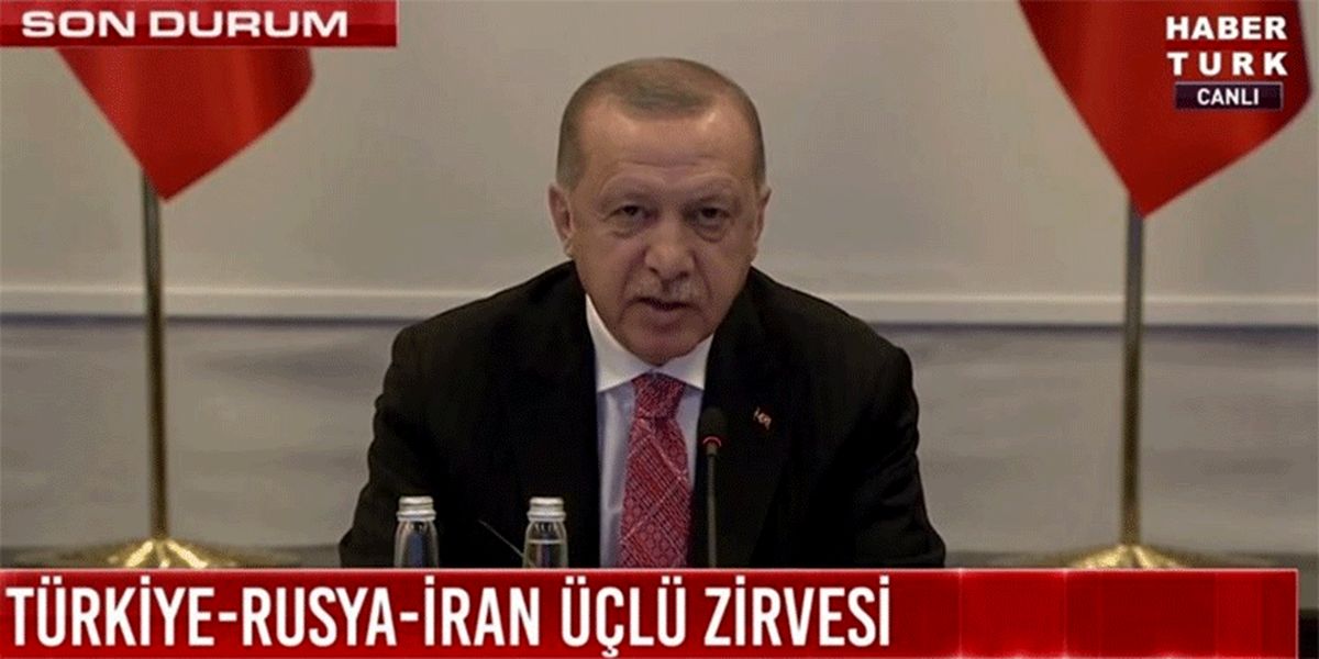 اردوغان خطاب به مکرون: به ترکیه درس تاریخ نده!