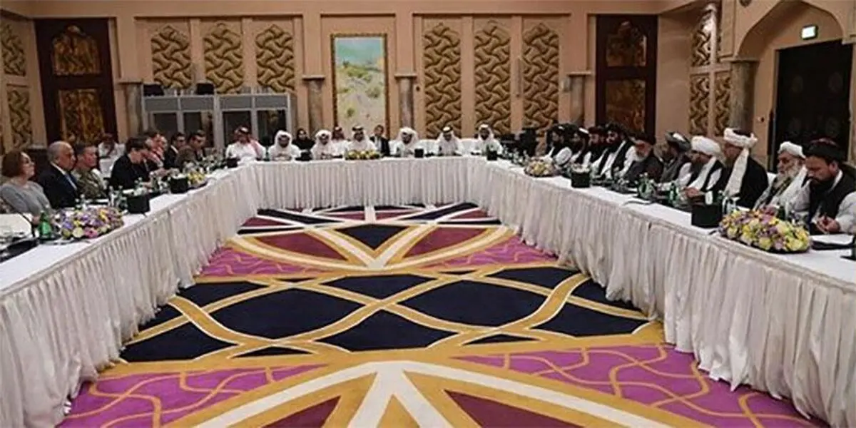 عکس: توئیت جنجالی؛ ملا برادر و پمپئو در کنار هم!