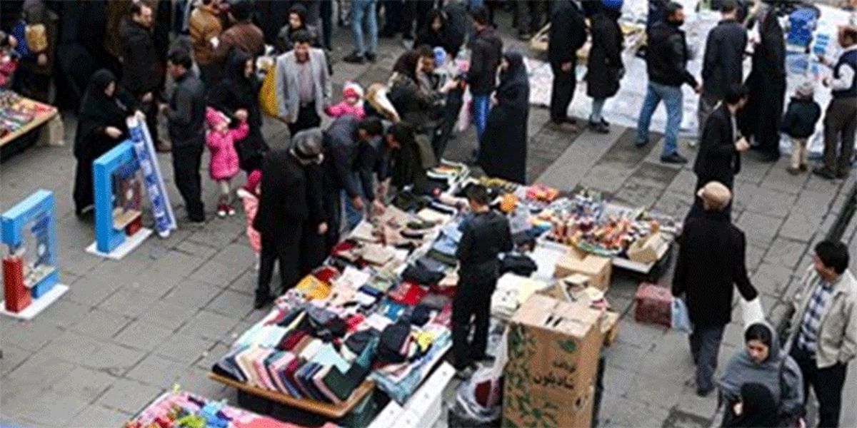 ۶ هزار دستفروش تهرانی جا نمایی شدند