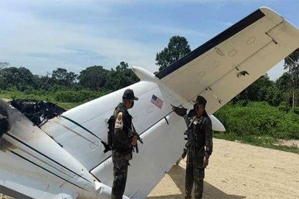 عکس: ونزوئلا یک هواپیمای آمریکایی را زد