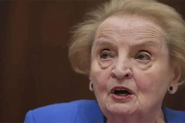 مادلین آلبرایت: آمریکا در «جهنم» است