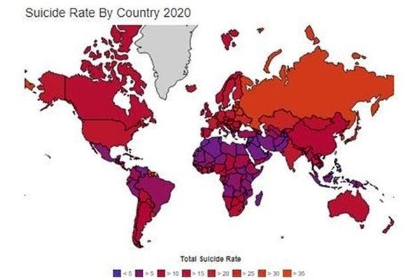 کشورهای اروپای شرقی صدرنشین «خودکشی» جهان