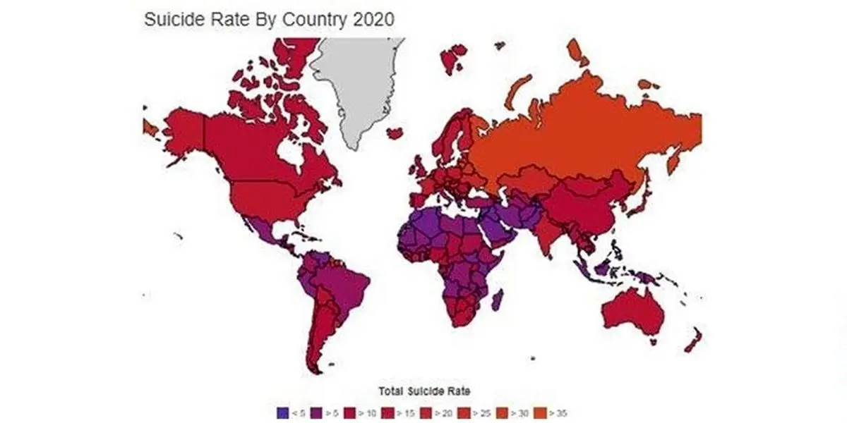 کشورهای اروپای شرقی صدرنشین «خودکشی» جهان