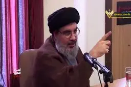 فیلم: جلسه سیدحسن نصرالله با رزمندگان حزب‌الله