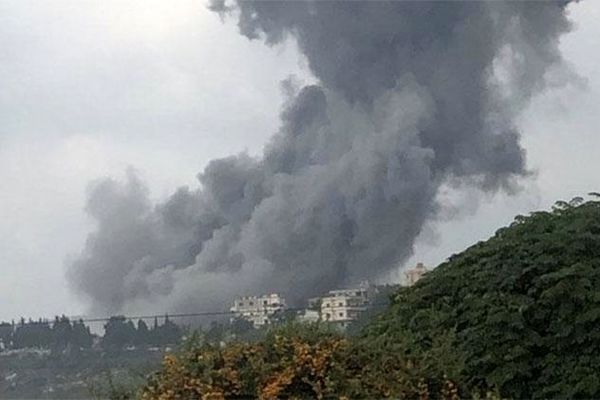 شنیده شدن صدای مهیب انفجار در جنوب لبنان