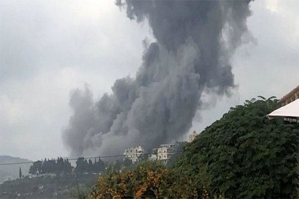 شنیده شدن صدای مهیب انفجار در جنوب لبنان